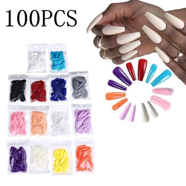 false nails 100pcs long ballerina fake coffin natural candy colors nail art tips diy decor, Red;gold
false nails 100pcs long ballerina fake coffin natural candy colors nail art tips diy decor, Red;gold