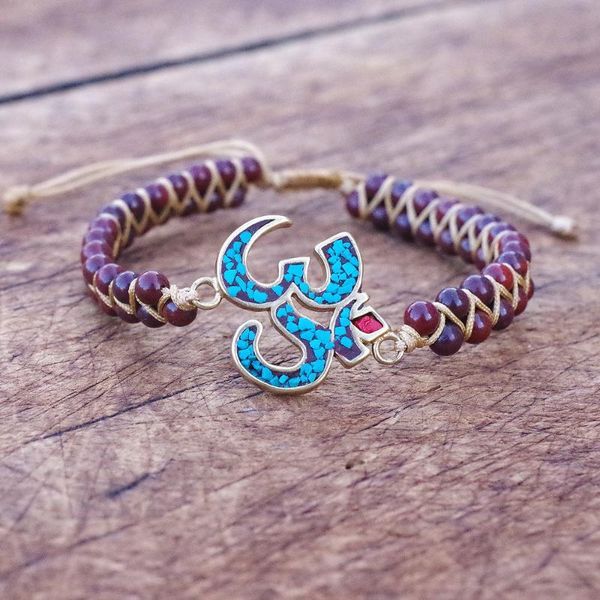 charm bracelets handmade diy safflower stone buddha om warp bracelet string braided yoga chakra women men bangle jewelry, Golden;silver
charm bracelets handmade diy safflower stone buddha om warp bracelet string braided yoga chakra women men bangle jewelry, Golden;silver