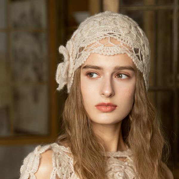 x040 handmade bow beret autumn korean-style fashion knitted hat british retro woolen cap women's handmade knitting caps, Blue;gray
x040 handmade bow beret autumn korean-style fashion knitted hat british retro woolen cap women's handmade knitting caps, Blue;gray