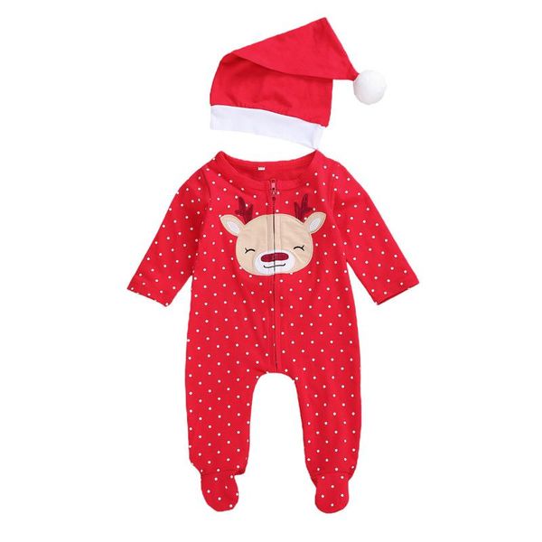 newborn baby boys girls long sleeve christmas romper jumpsuit autumn polka dot print zipper jumpsuits hat baby clothing 0-6m, Blue
newborn baby boys girls long sleeve christmas romper jumpsuit autumn polka dot print zipper jumpsuits hat baby clothing 0-6m, Blue