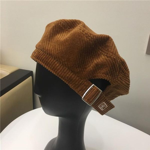 beret hat women's autumn and winter corduroy octagonal hat warm all-match painter letter embroidery flat cap retro, Blue;gray
beret hat women's autumn and winter corduroy octagonal hat warm all-match painter letter embroidery flat cap retro, Blue;gray