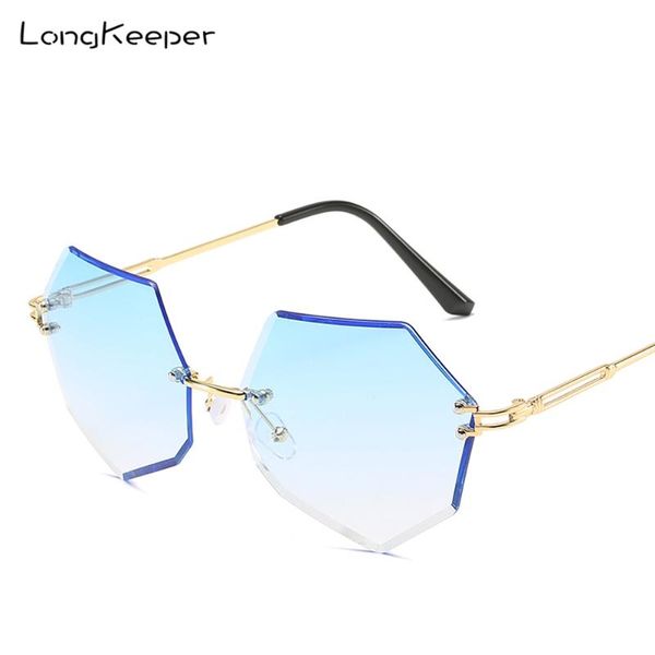 2020 rimless retro sunglasses women gradient alloy frame sun glasses brand designer irregular eyewear shades for ladies oculos, White;black
2020 rimless retro sunglasses women gradient alloy frame sun glasses brand designer irregular eyewear shades for ladies oculos, White;black