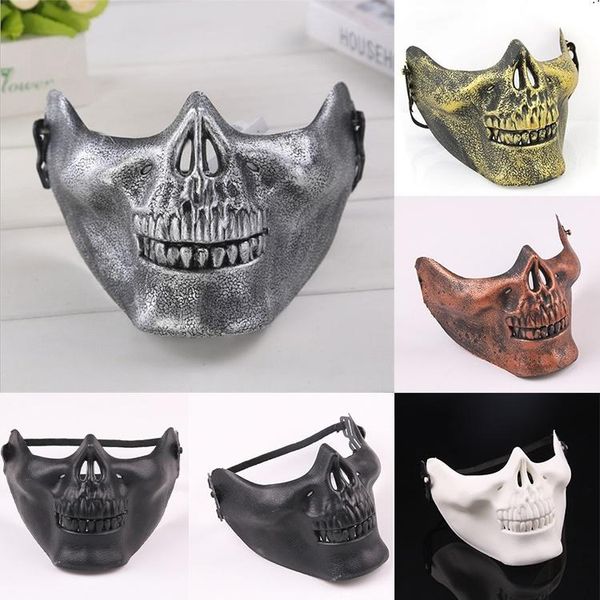 cs mask carnival gift scary skull skeleton paintball lower half face face mask warriors protective mask for halloween party masks
cs mask carnival gift scary skull skeleton paintball lower half face face mask warriors protective mask for halloween party masks