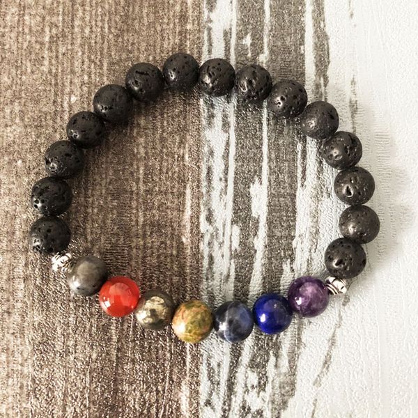 tennis yoga meditation chakra bracelet lava 7 stone boho jewelry natural beaded healing wrist, Golden;silver
tennis yoga meditation chakra bracelet lava 7 stone boho jewelry natural beaded healing wrist, Golden;silver
