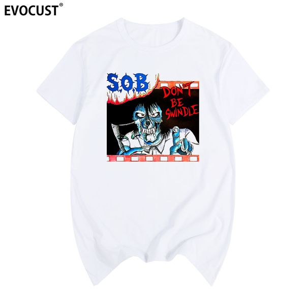 sob don't be swindle t-shirt cotton men t shirt new tee tshirt womens fashion