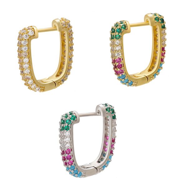 hoop & huggie 1 piece earrings rainbow cubic zirconia jewelry enamel geometric rectangle cz gold silver color copper earring 2021, Golden;silver
hoop & huggie 1 piece earrings rainbow cubic zirconia jewelry enamel geometric rectangle cz gold silver color copper earring 2021, Golden;silver