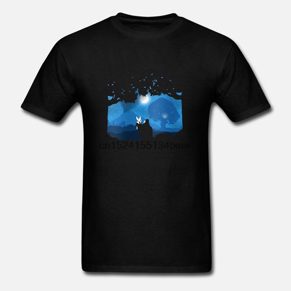 men tshirt short sleeve ori and the blind forest t shirt women t-shirt