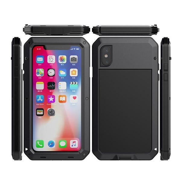 360 full military grade protective case for iphone xr xs max shock drop proof heavy duty armor metal case
360 full military grade protective case for iphone xr xs max shock drop proof heavy duty armor metal case
