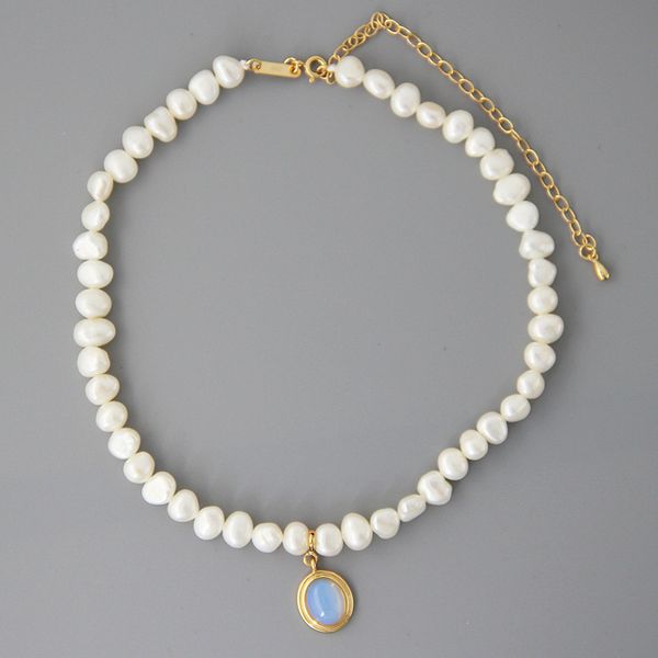 round natural moonstone pearl necklace korea 925 sterling silver irregular baroque pearl woman boutique jewelry gift 2020
round natural moonstone pearl necklace korea 925 sterling silver irregular baroque pearl woman boutique jewelry gift 2020