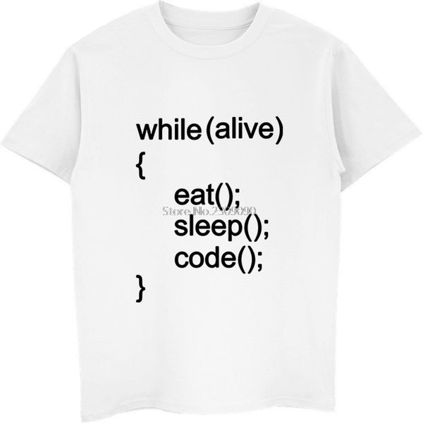 eat sleep code computer programmer t-shirt men cotton short sleeve t shirt cool tees harajuku streetwear
eat sleep code computer programmer t-shirt men cotton short sleeve t shirt cool tees harajuku streetwear