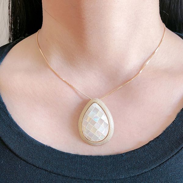 pendant necklaces necklace for women gold plated brass chain fashion jewelry, Silver
pendant necklaces necklace for women gold plated brass chain fashion jewelry, Silver