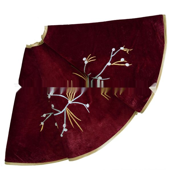 salandot wine embroidery embroideryred embroidered christmas skirt christmas tree bottom decorations golden branch embroidered decorative tr
salandot wine embroidery embroideryred embroidered christmas skirt christmas tree bottom decorations golden branch embroidered decorative tr