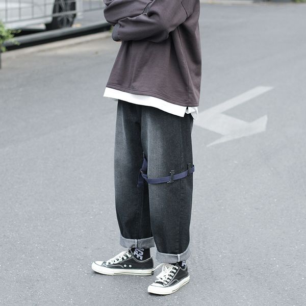 men's jeans streetwear casual 2021 summer men trousers straight slim polyester denim hip hop cool, Blue
men's jeans streetwear casual 2021 summer men trousers straight slim polyester denim hip hop cool, Blue