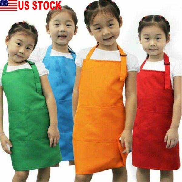 aprons 2021 children front pocket bib apron kid boys girls kitchen child craft toddler clean
aprons 2021 children front pocket bib apron kid boys girls kitchen child craft toddler clean