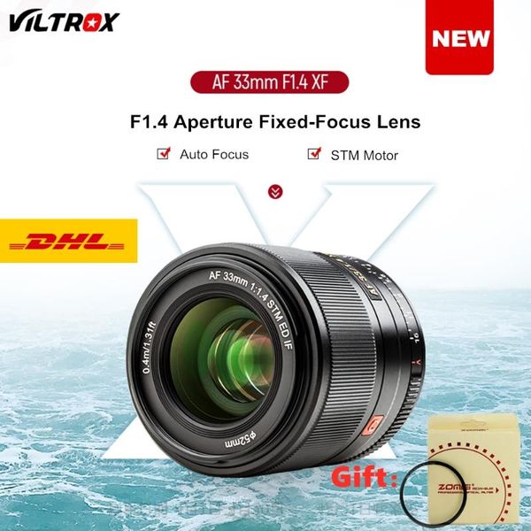 viltrox 33mm f1.4 stm auto focus fixed focus lens for fujifilm fuji x-mount x-t3 x-h1 x20 x-t30 x-t20 x-t10 camera gift mcuv
viltrox 33mm f1.4 stm auto focus fixed focus lens for fujifilm fuji x-mount x-t3 x-h1 x20 x-t30 x-t20 x-t10 camera gift mcuv