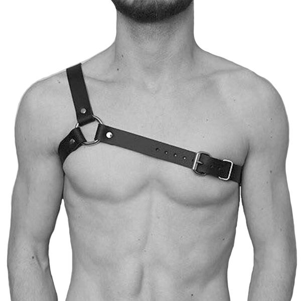 belts men leather harness belt punk faux adjustable body chest bondage black suspenders, Black;brown
belts men leather harness belt punk faux adjustable body chest bondage black suspenders, Black;brown