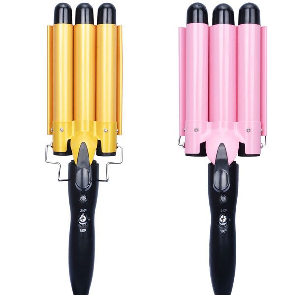 hair straighteners 20/22/25/28/32mm curling iron ceramic triple barrel curler irons wave waver styler wand styling tools, Black
hair straighteners 20/22/25/28/32mm curling iron ceramic triple barrel curler irons wave waver styler wand styling tools, Black