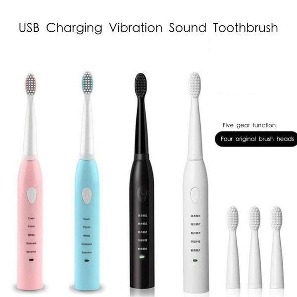 powerful electric toothbrush rechargeable 32000 time / min ultrasonic washable electronic whitening waterproof
powerful electric toothbrush rechargeable 32000 time / min ultrasonic washable electronic whitening waterproof