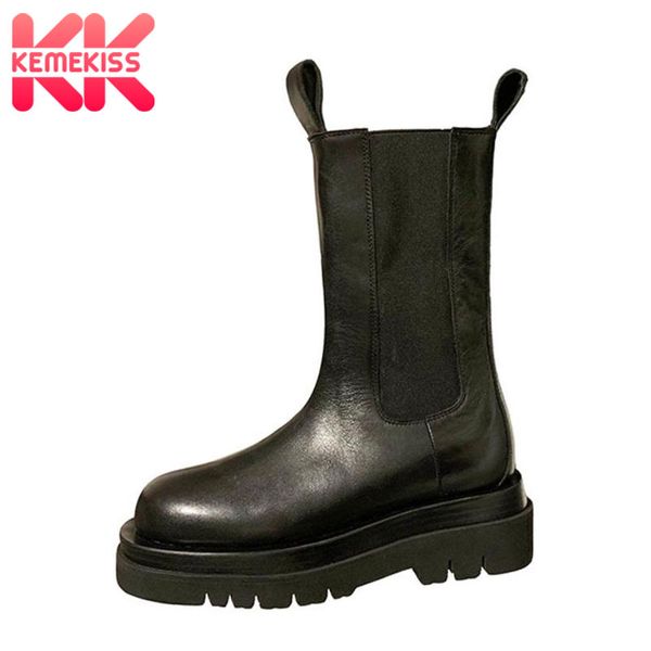 kemekiss woman mid calf boots thick bottom flat woman short boots fashion cool autumn winter shoes footwear size 35-40, Black
kemekiss woman mid calf boots thick bottom flat woman short boots fashion cool autumn winter shoes footwear size 35-40, Black