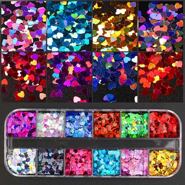 nail glitter 12 grids/pc sequins art colorful flakes holographics decoration diy design sticker, Silver;gold
nail glitter 12 grids/pc sequins art colorful flakes holographics decoration diy design sticker, Silver;gold