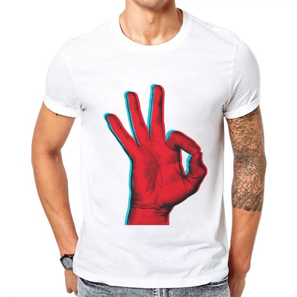 2019 summer tshirts men t-shirt ok gesture 3d printed t shirt short sleeve basic tee shirts cool playeras de hombre
2019 summer tshirts men t-shirt ok gesture 3d printed t shirt short sleeve basic tee shirts cool playeras de hombre