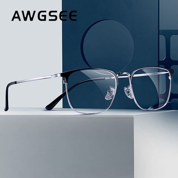 awgsee blue light blocking computer glasses for men women prescription eyeglasses square retro vintage glasses metal eyeglasses, White;black
awgsee blue light blocking computer glasses for men women prescription eyeglasses square retro vintage glasses metal eyeglasses, White;black