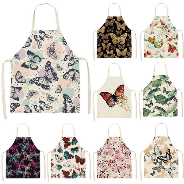 aprons 1pc butterfly sleeveless apron cotton linen flower printed kitchen pinafore women home cooking baking waist bib 53*65cm
aprons 1pc butterfly sleeveless apron cotton linen flower printed kitchen pinafore women home cooking baking waist bib 53*65cm