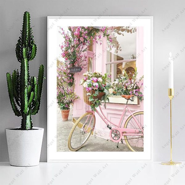 paintings cuadro decoracion salon flower house bicycle posters and prints canvas painting wall art picture for living home room
paintings cuadro decoracion salon flower house bicycle posters and prints canvas painting wall art picture for living home room