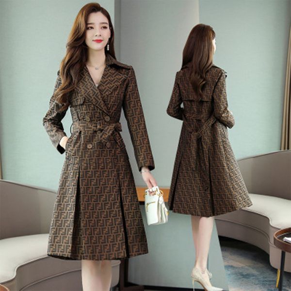 Women herren designer jacken windbreaker suits collar long section personality hot fashion trend FF woman long coat womens windbreaker belt
Women herren designer jacken windbreaker suits collar long section personality hot fashion trend FF woman long coat womens windbreaker belt