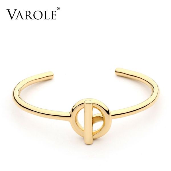 varole gold color cuff bracelets bangles for women hypoallergenic bracelet clous femme noeud armband manchette pulseras, Black
varole gold color cuff bracelets bangles for women hypoallergenic bracelet clous femme noeud armband manchette pulseras, Black