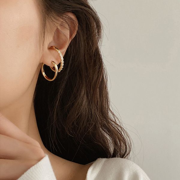 stud peri'sbox gold color double circle earrings cubic zirconia geometric for women spiral minimalist korean studs, Golden;silver
stud peri'sbox gold color double circle earrings cubic zirconia geometric for women spiral minimalist korean studs, Golden;silver