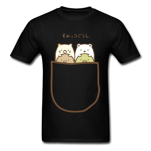 sumikko gurashi pocket cat kawaii japanese t shirts 100% cotton casual cartoon designers t-shirts male birthday tees
sumikko gurashi pocket cat kawaii japanese t shirts 100% cotton casual cartoon designers t-shirts male birthday tees