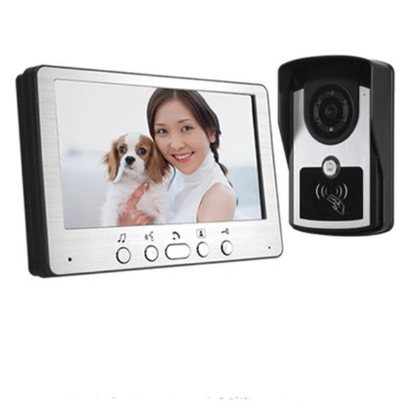 low power 7 inch color video doorbell outdoor machine id card night vision rainproof one-on-one video intercom
low power 7 inch color video doorbell outdoor machine id card night vision rainproof one-on-one video intercom