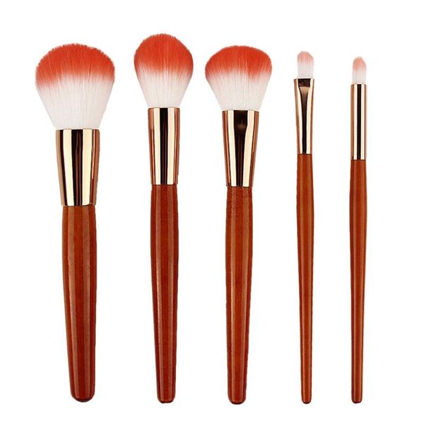5 imitation mahogany handle makeup brush eye shadow blush brush concealer eyeshadow set mini makeup tooljl0318
5 imitation mahogany handle makeup brush eye shadow blush brush concealer eyeshadow set mini makeup tooljl0318