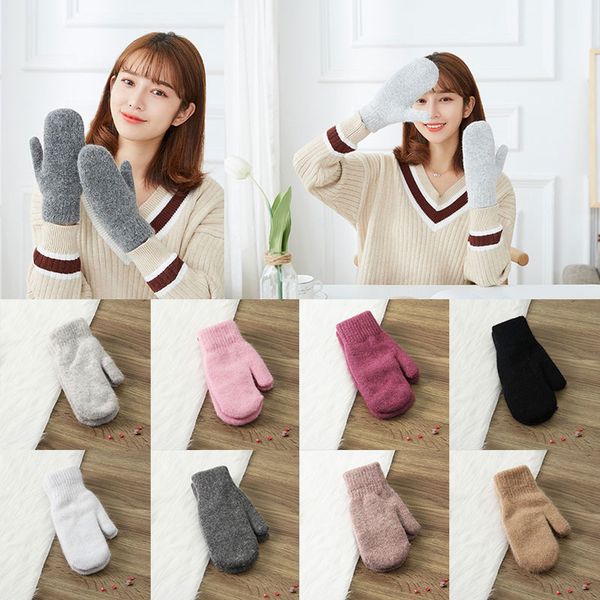 women fur gloves winter autumn warm solid color mittens fashion korean gloves female clothes accessories ladies, Blue;gray
women fur gloves winter autumn warm solid color mittens fashion korean gloves female clothes accessories ladies, Blue;gray