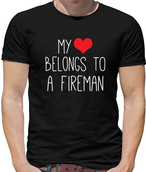 my heart belongs to a fireman mens t-shirt - fire fighter - fire man - marriage
my heart belongs to a fireman mens t-shirt - fire fighter - fire man - marriage