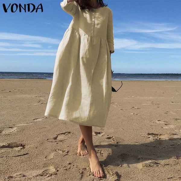 2020 vonda maternity dress bohemian party vestidos ladies casual solid color cotton shirt dresses s-5xl elegant pregnancy robe, White
2020 vonda maternity dress bohemian party vestidos ladies casual solid color cotton shirt dresses s-5xl elegant pregnancy robe, White