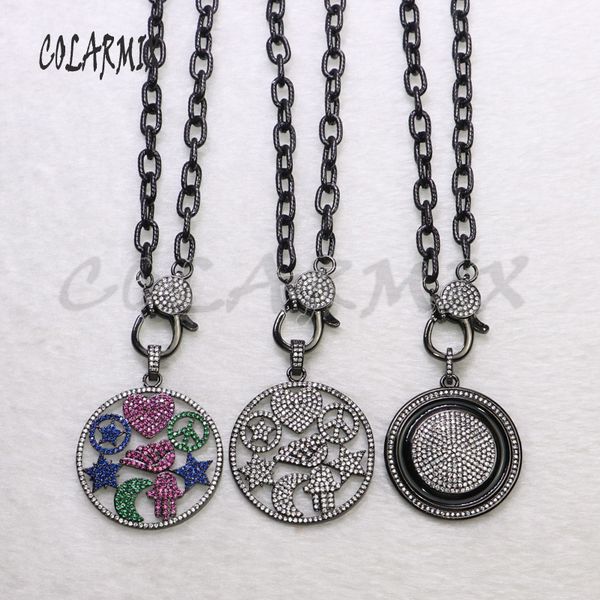 3 strands clasp necklace pendant necklace cubic zircon lobster clasp for women fashion jewelry 7169, Silver
3 strands clasp necklace pendant necklace cubic zircon lobster clasp for women fashion jewelry 7169, Silver