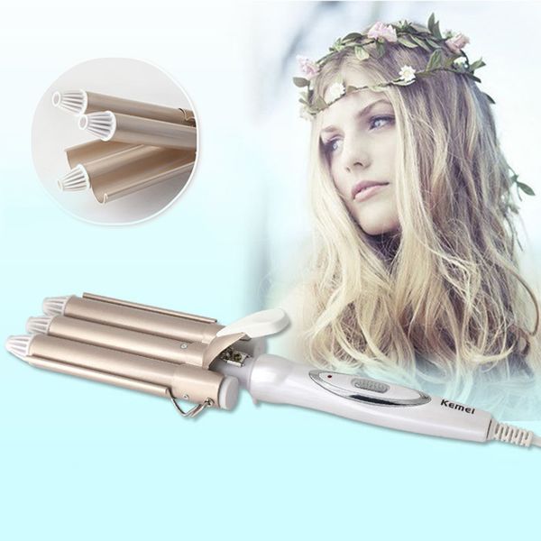 hair straighteners styling roller three stick water corrugated curler egg roll curling irons big volume perm aluminum alloy clip, Black
hair straighteners styling roller three stick water corrugated curler egg roll curling irons big volume perm aluminum alloy clip, Black