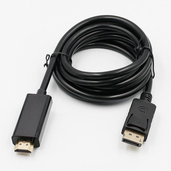 consumer electronics new 1.8m display port displayport male dp to hdmi male cable adapter converter for pc laphd projector
consumer electronics new 1.8m display port displayport male dp to hdmi male cable adapter converter for pc laphd projector