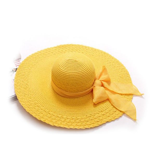 wide brim hats ly women beach hat bowknot round sun protective straw for summer do99, Blue;gray
wide brim hats ly women beach hat bowknot round sun protective straw for summer do99, Blue;gray