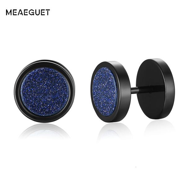 stud barbell earrings stainless steel round cake punk pair men jewelry, Golden;silver
stud barbell earrings stainless steel round cake punk pair men jewelry, Golden;silver