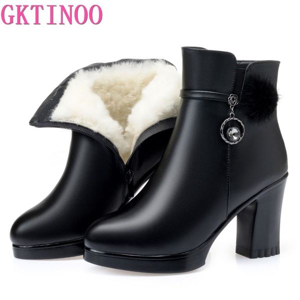 gktinoo 2021 fashion genuine leather ankle boots women winter wool warm boots black thick high heel leather boot shoes
gktinoo 2021 fashion genuine leather ankle boots women winter wool warm boots black thick high heel leather boot shoes