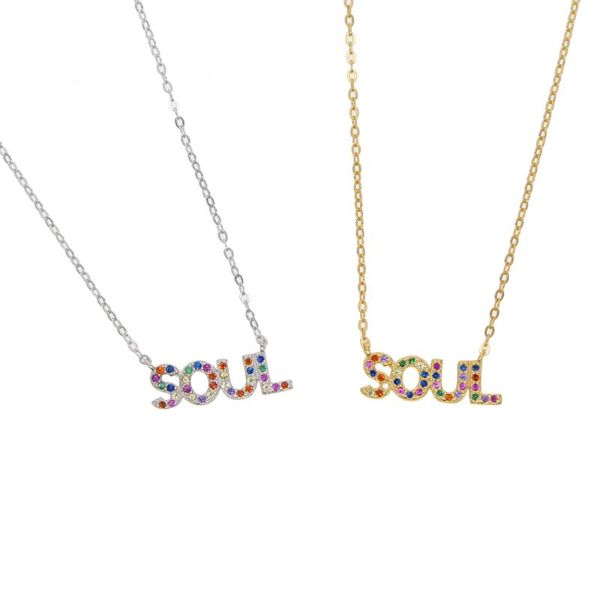 chains simple fashion women jewelry trendy letter design 925 sterling silver soul necklace
chains simple fashion women jewelry trendy letter design 925 sterling silver soul necklace
