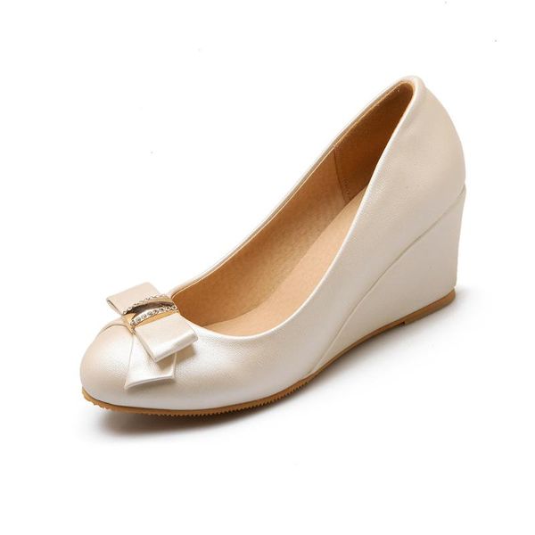 new age season fashion high-heeled wedge code size 32 in 2020-43 bowknot shallow mouth single woman shoes, Black
new age season fashion high-heeled wedge code size 32 in 2020-43 bowknot shallow mouth single woman shoes, Black