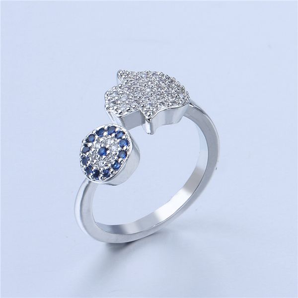 cluster rings delicate luxury palm shape blue white zircon cz ring for women open adjustable jewelry gifts, Golden;silver
cluster rings delicate luxury palm shape blue white zircon cz ring for women open adjustable jewelry gifts, Golden;silver