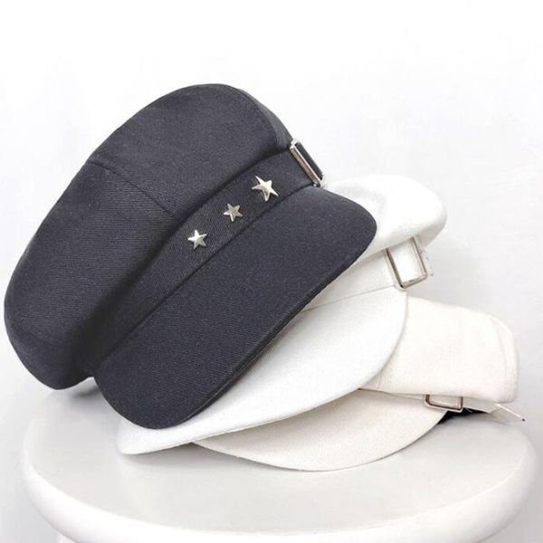 new autumn octagonal hat female cute star beret female version british newsboy hat sun, Blue;gray
new autumn octagonal hat female cute star beret female version british newsboy hat sun, Blue;gray