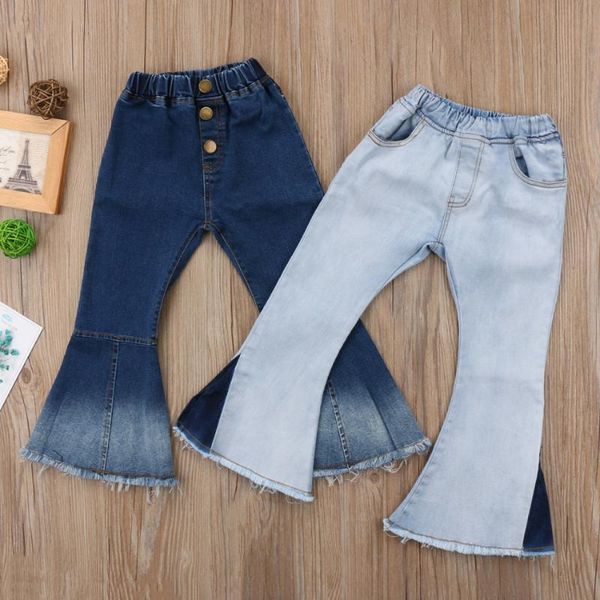 jeans fashion kids baby girls denim bell-bottom long pants hit color trousers flare white blue ins high street chic
jeans fashion kids baby girls denim bell-bottom long pants hit color trousers flare white blue ins high street chic