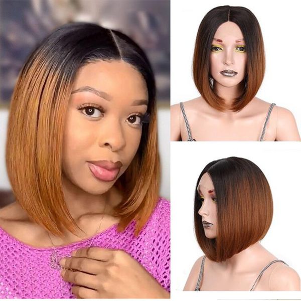 lace wigs short bob front wig maxine hair brown ombre human 13x4 remy 150% straight for women, Black;brown
lace wigs short bob front wig maxine hair brown ombre human 13x4 remy 150% straight for women, Black;brown