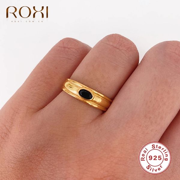 roxi fashion black zircon crystals open rings for women men party finger rings real 925 sterling silver ring jewelry anillos, Golden;silver
roxi fashion black zircon crystals open rings for women men party finger rings real 925 sterling silver ring jewelry anillos, Golden;silver